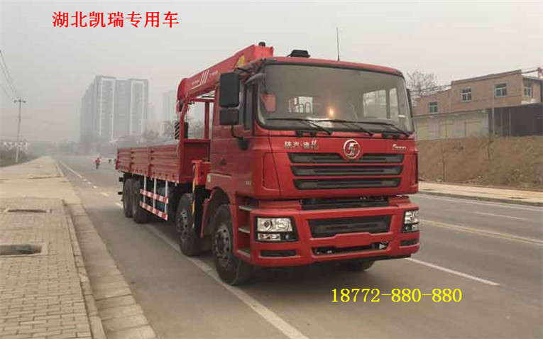 陜汽國五隨車吊可選裝支臂吊機 陜汽國五隨車吊可選裝支臂吊機