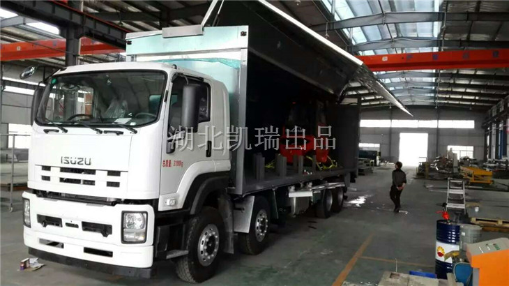 改裝完畢的檢衡車準(zhǔn)備發(fā)運(yùn) 改裝完畢的檢衡車準(zhǔn)備發(fā)運(yùn)