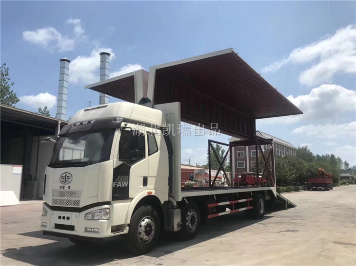 廂式計量檢衡車飛翼展開左側 廂式計量檢衡車飛翼展開左側